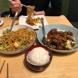Shachang beef, hunan noodles