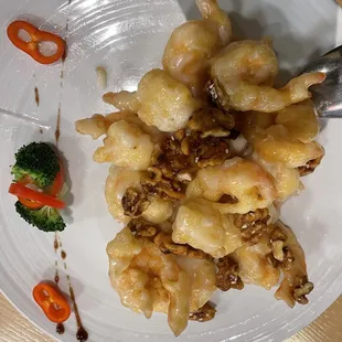 Honey Walnut Prawns
