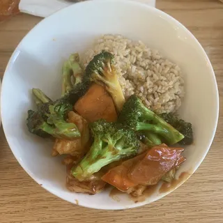 Stir-Fried Broccoli Lunch