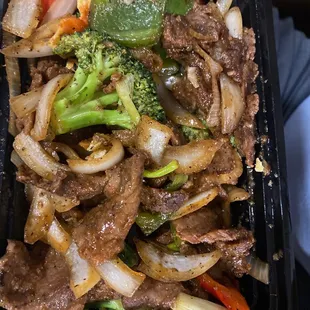 Mongolian beef