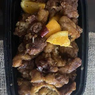 Orange Chicken Noodles
