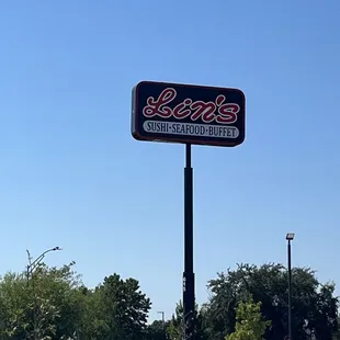 Restaurant sign