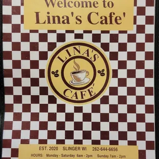Menu as of 10/29/2023