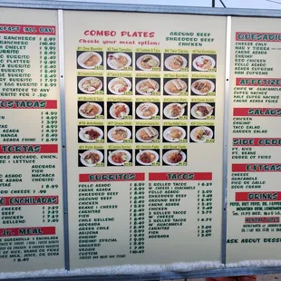 Menu Board