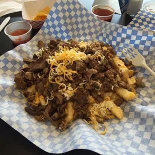 Carne asada fries. So good.