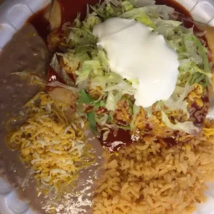 Enchilada buried in there somewhere.