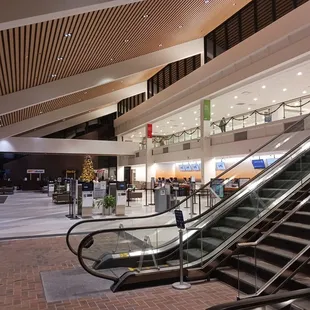 Inside Lincoln Airport