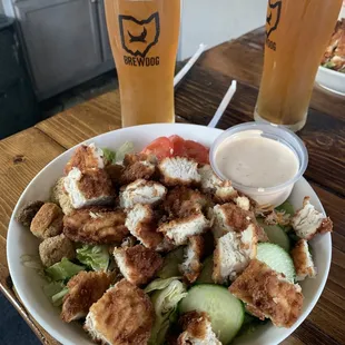 Crispy Chicken Salad