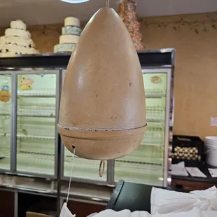 The huge ball of twine to wrap up the goodies