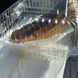 Chocolate custard eclair!