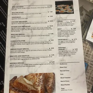 Breakfast Menu