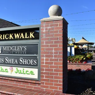 Shop, dine, stroll and then land yourself on the beautiful Brickwalk!