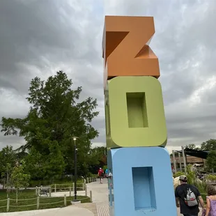 Neat new sign kids can climb on