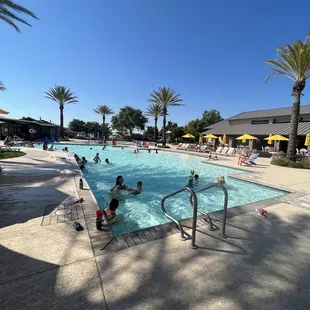 1 out of the 3 pools outside