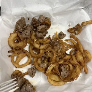 Steak bites