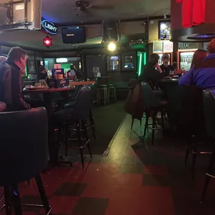 Inside bar area
