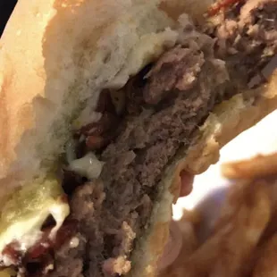Not as much cheese on the inside