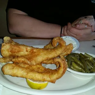 fish and chips, seafood, fish, food