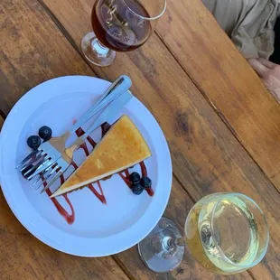 Crème Brûlée cheesecake!