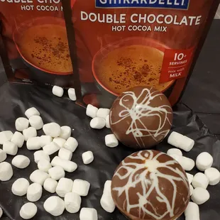 Double chocolate cocoa