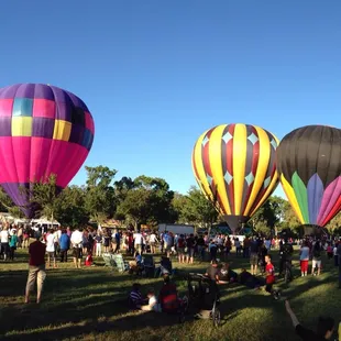 Hot air balloon event July 4 2015 was fabulous!  My first time at the park and I loved it