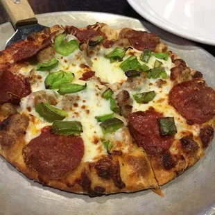 Personal pizza. Not too bad!