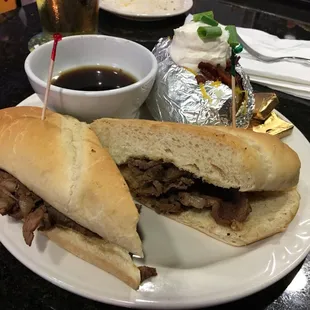 French dip. According to my brother, it's good!