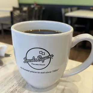 Nice size for the cup of Joe!