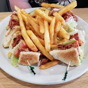 BLT Club with Fries at Lincoln Square V