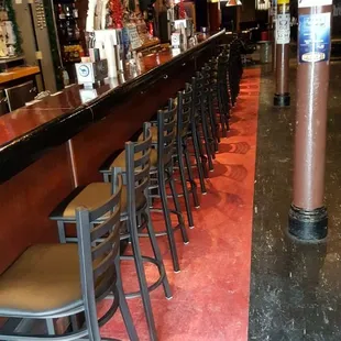 Lots of bar seating