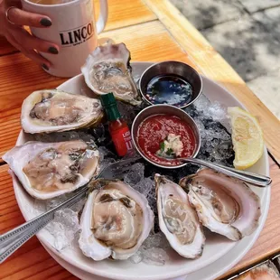 Local Oysters ($3 each), $1 for dollar oysters on Tuesdays