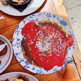 Fruit Pebble Pancake, single serving