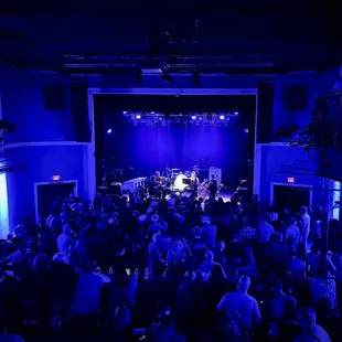 View from upper level at Lincoln Theater. It feels much more intimate.