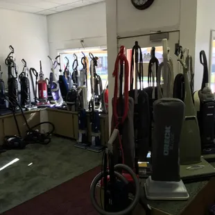 Lots of vacuums !