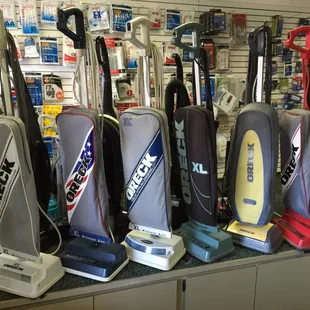 Oreck vacuums !