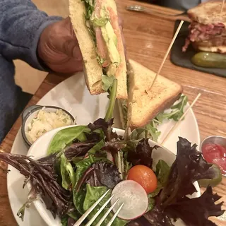 Smoked Salmon Grilled Cheese