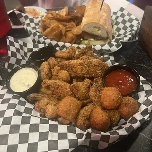 Shrimp and Catfish Platter