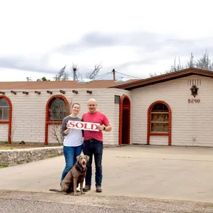 Congratulations to Zach, Gabby, and Opie on the purchase of their home here in Las Cruces

So happy to have gotten to help you Zach, tha