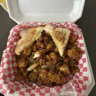 Jalapeño chicken basket