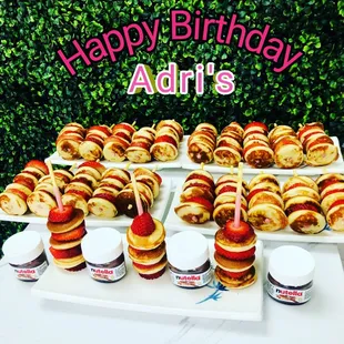 Mini Pancakes para tus reuniones y eventos. Que esperas! Haz tu orden.