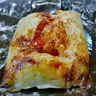 Linda's Bakery Guatemalan chicken tamal