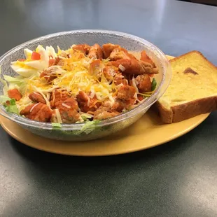 Buffalo Chicken Finger Salad - This is my new favorite item off the menu, the crispy chicken paired with the fresh salad is lovely.