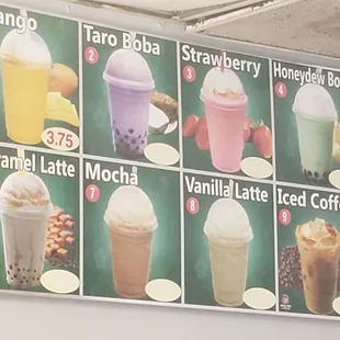 Iced Drinks