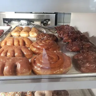 dough desserts, food, donuts