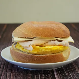 Turkey egg &amp; cheese