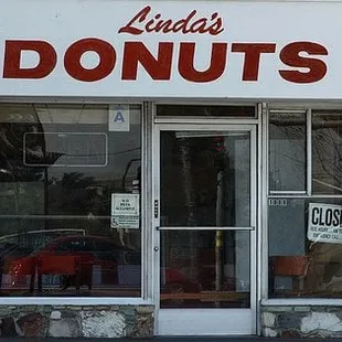 the front of the store
