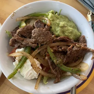 Fajita salad