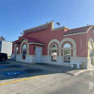 Front of building...