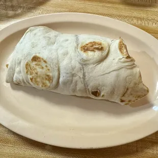 Burrito (beef fajita)...