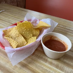 Chips &amp; Salsa.